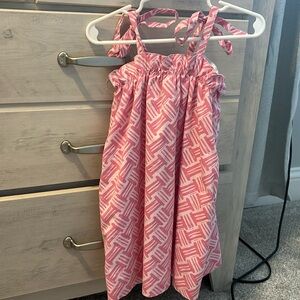 Pink Dress with Pockets